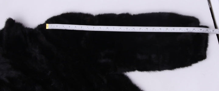 Rare Simon M. Canada M Mid Century Glossy Full Length Luxury Coat