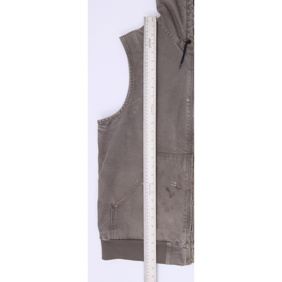 Mens Carhartt Workwear Utility Hooded Vest Size L