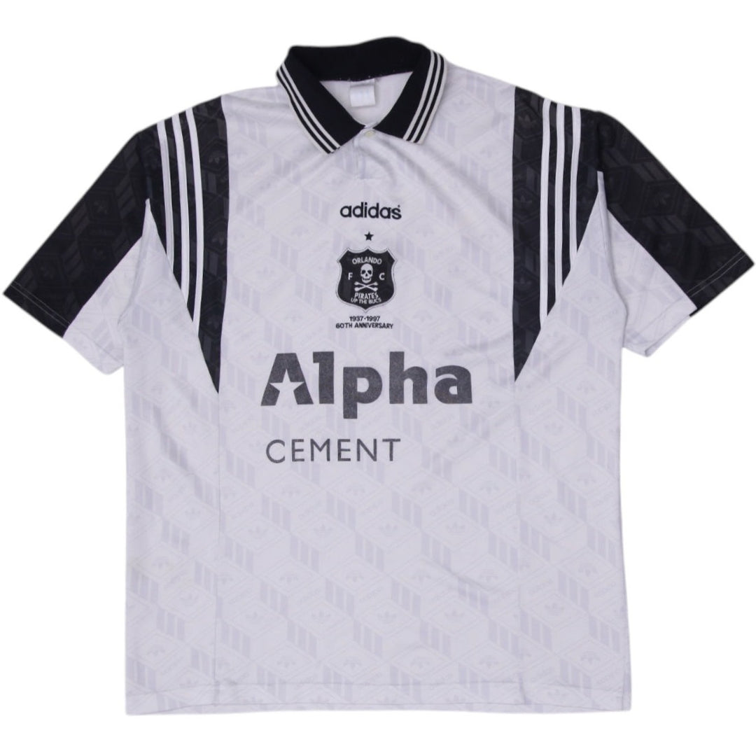 Vintage Orlando Pirates 1997/98 Home Retro Football Jersey | Migration_Jerseys | Fashion Rerun