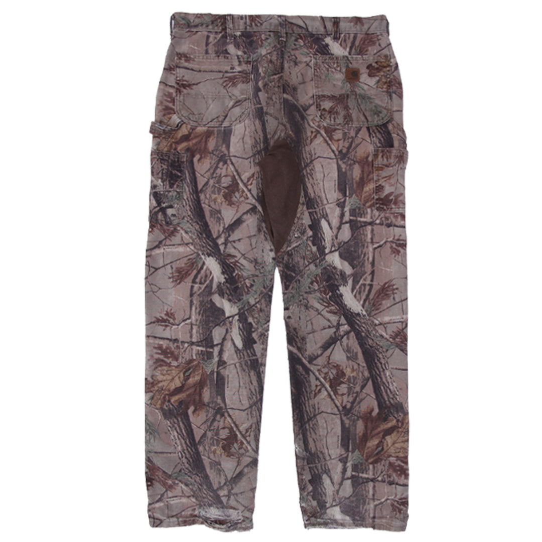 Mens Customize Carhartt B235 CAP Dungaree Fit Realtree Cap Workwear Pants