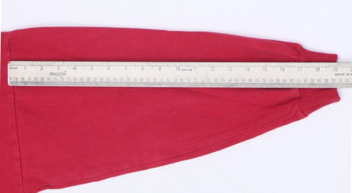 Vintage Mens Club 545 McDonald's Sweatshirt Red Logo Graphic