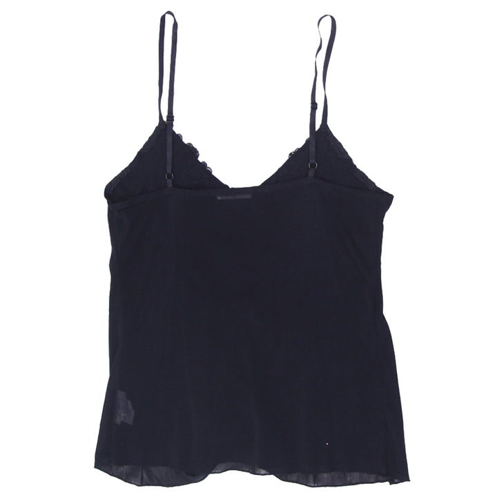 Y2K Ladies Strappy Black Sequin Top