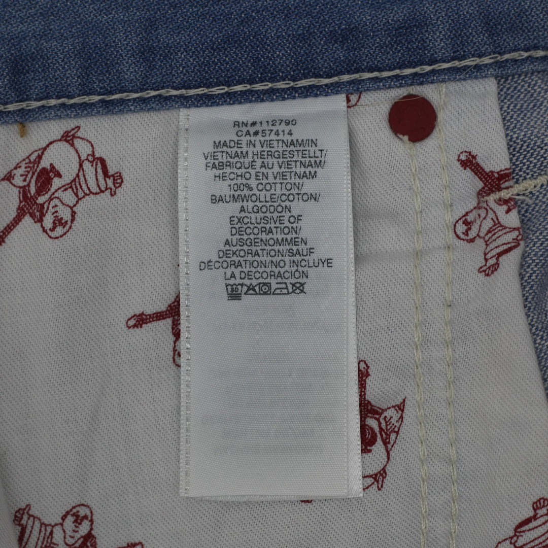 Y2K Mens True Religion Section Straight Jeans Size 36