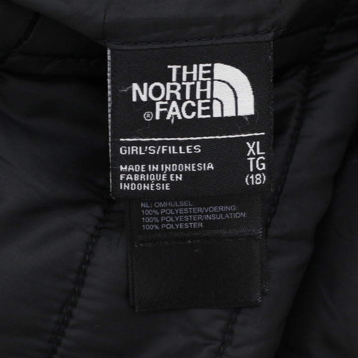 Youth Girls The North Face Reversible Mossbud Insulated Fleece Lining Jacket