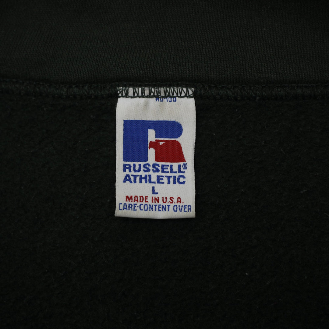Vintage 90s Russell Athletic Quarter Zip Pullover Sweatshirt Size L