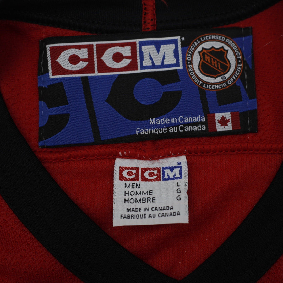 Vintage CCM Ottawa Senators Red Black And White Hockey Jersey | Migration_Jerseys - Back View | Fashion Rerun