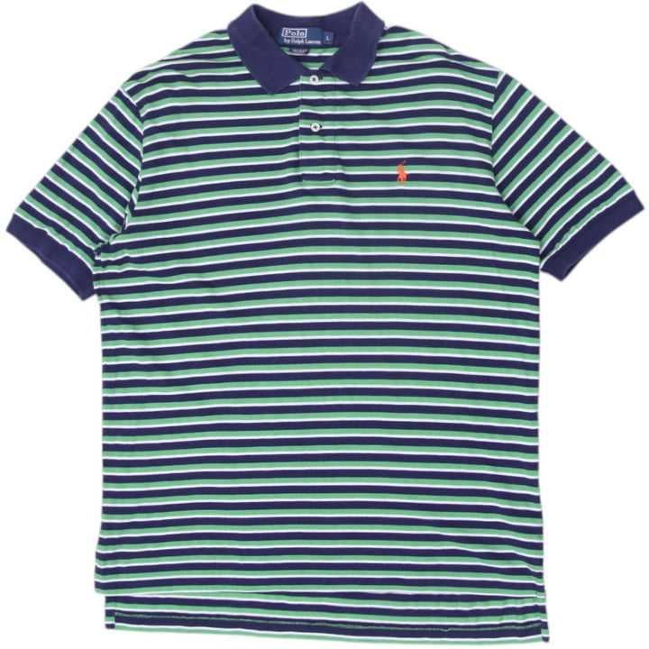 Mens Polo By Ralph Lauren Striped Polo T-Shirt L | Migration_T-Shirts | Fashion Rerun