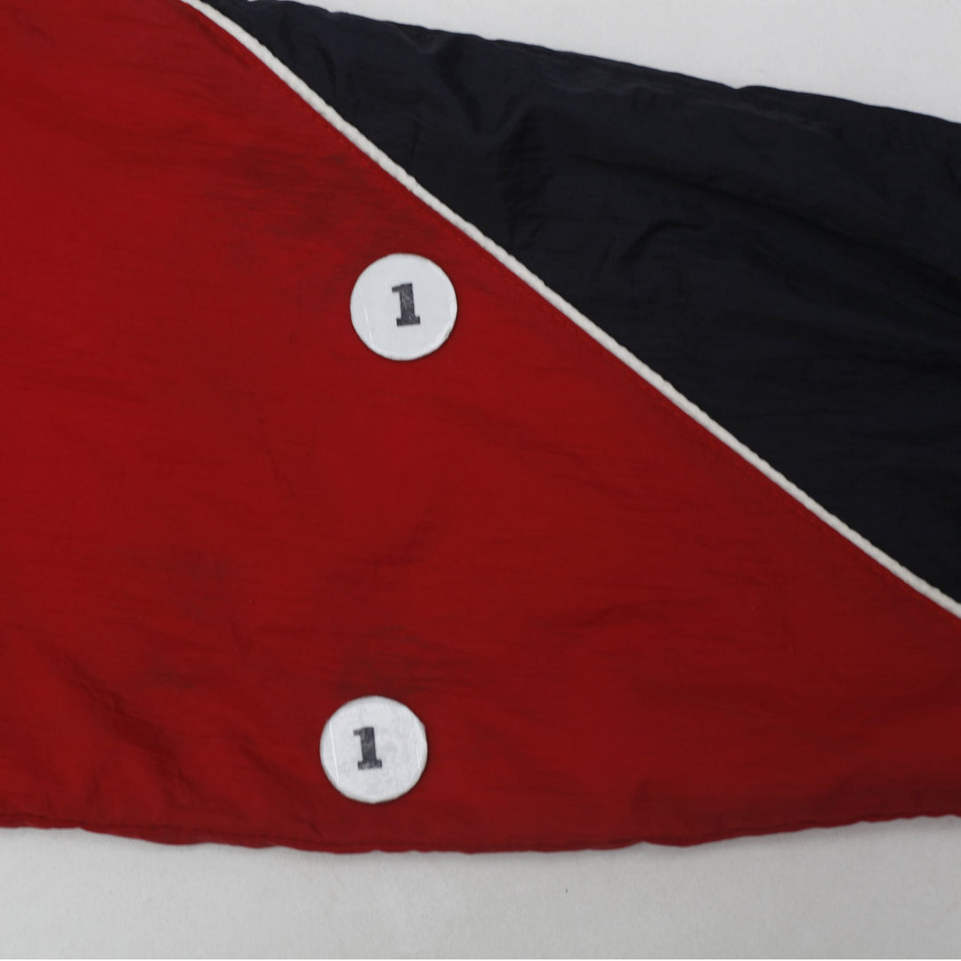 Vintage Youth Boys Jumpball Club Chicago Bulls Windbreaker Zipper Jacket L (14/16) | Migration_Jackets - View | Fashion Rerun