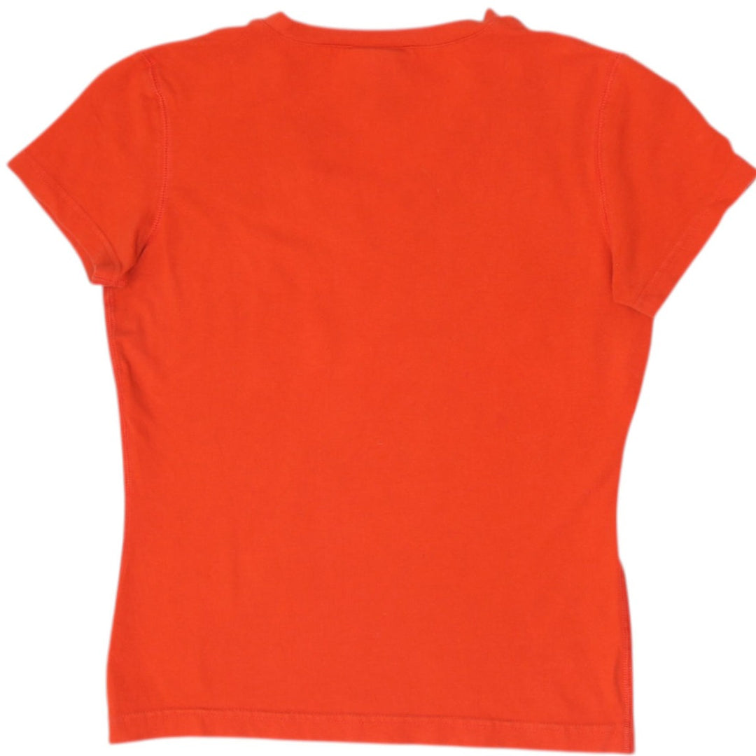 Ladies Nike Swoosh Fitted V-Neck Short Sleeve T-Shirt Size XS
