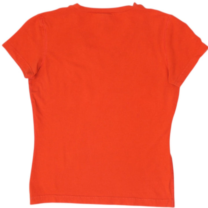 Ladies Nike Swoosh Fitted V-Neck Short Sleeve T-Shirt Size XS