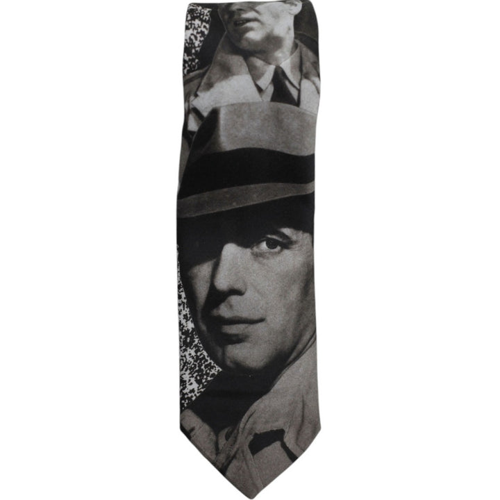 Vintage 90s Humphrey Bogart Ralph Marlin & Co. Classic Neck Tie Made In USA | Migration_Accessories ACCESSORI | Fashion Rerun