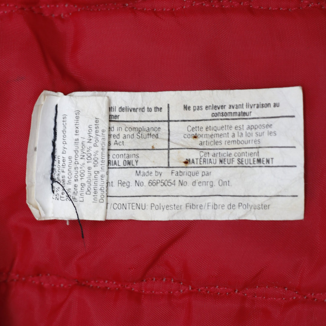 Vintage Grimsby Eagles Leather Varsity Jacket Made in Canada Size XL | Migration_Jackets MJ DROP - Back View | Fashion Rerun