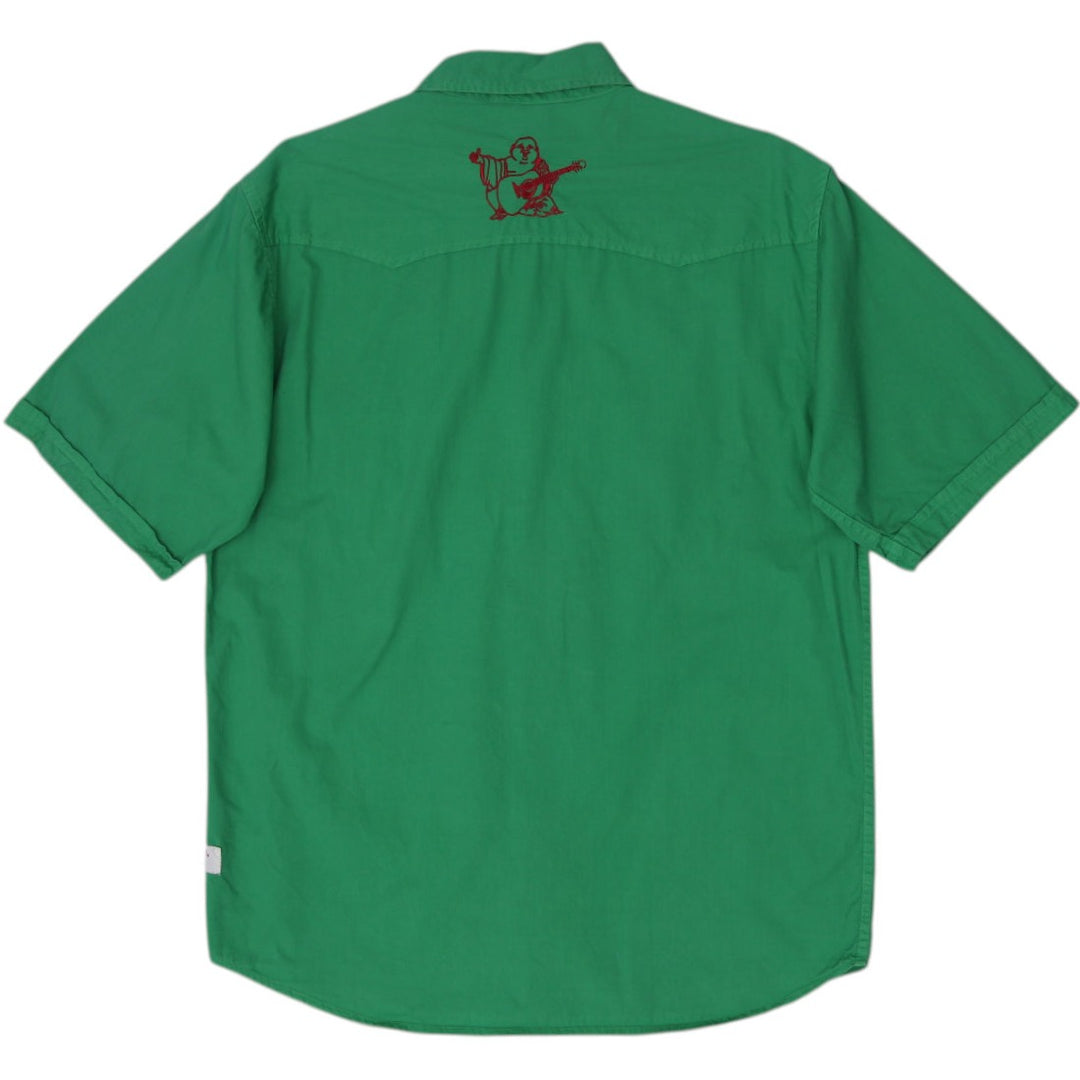 True Religion Casual Short Sleeve Shirt Size XXL | Migration_Shirts SW COLLECTION - Side View | Fashion Rerun