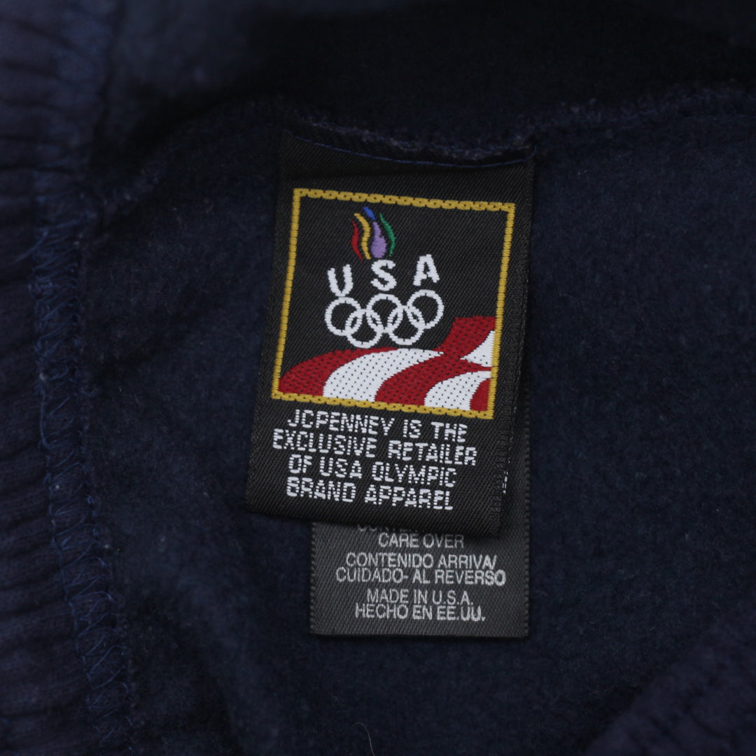 Vintage JCPenny USA Olympic Fleece Sweatpants Made in USA Navy - Fashion Rerun Vintage Migration_Pants
