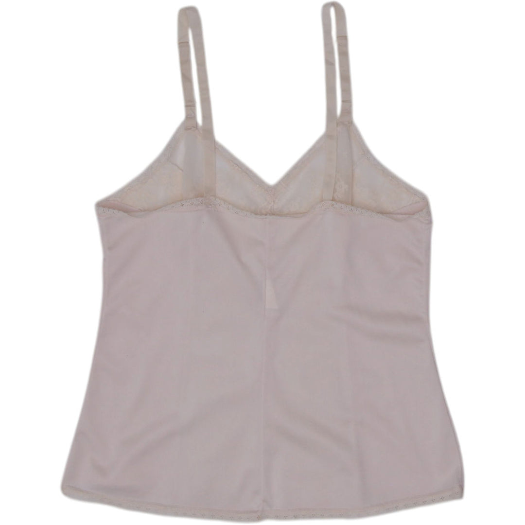 Y2K Ladies Camisole Lace Spaghetti Straps Elegant Top Size M