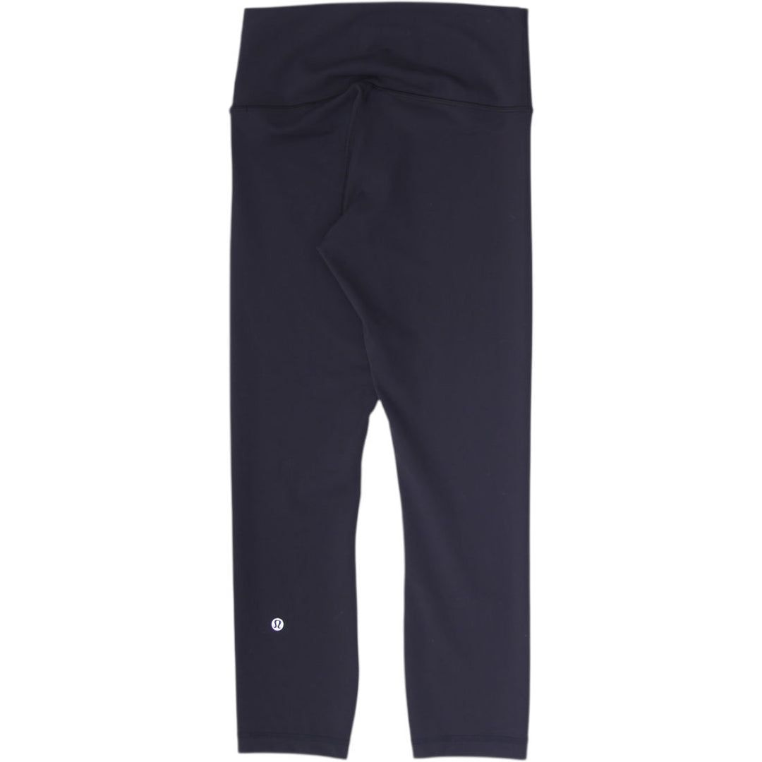 Ladies Lululemon Wunder Train High-Rise Tight 25" Black Everlux Leggings Size 6