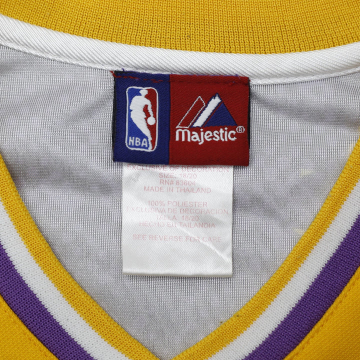 Vintage Kobe Bryant #8 Los Angeles Lakers Majestic Jersey Youth | Migration_Jerseys - Back View | Fashion Rerun