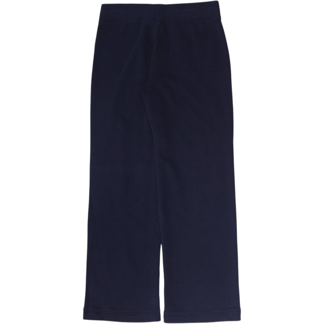 Ladies Nike Classic Embroidered Swoosh Straight-Leg Sweatpants Navy Blue Size S