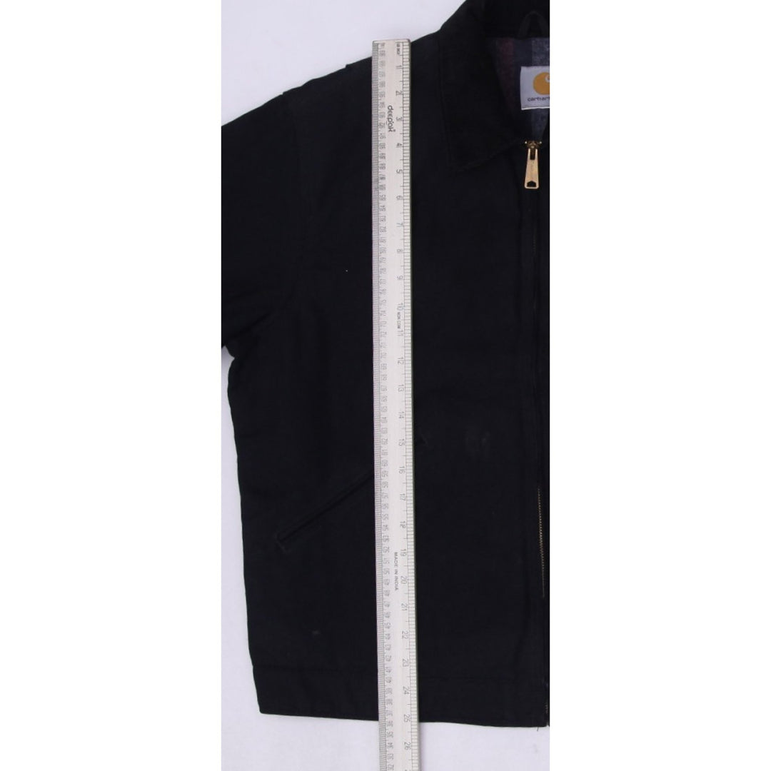 Mens Blanket Lined Carhartt Duck Detroit Zip Up Jacket