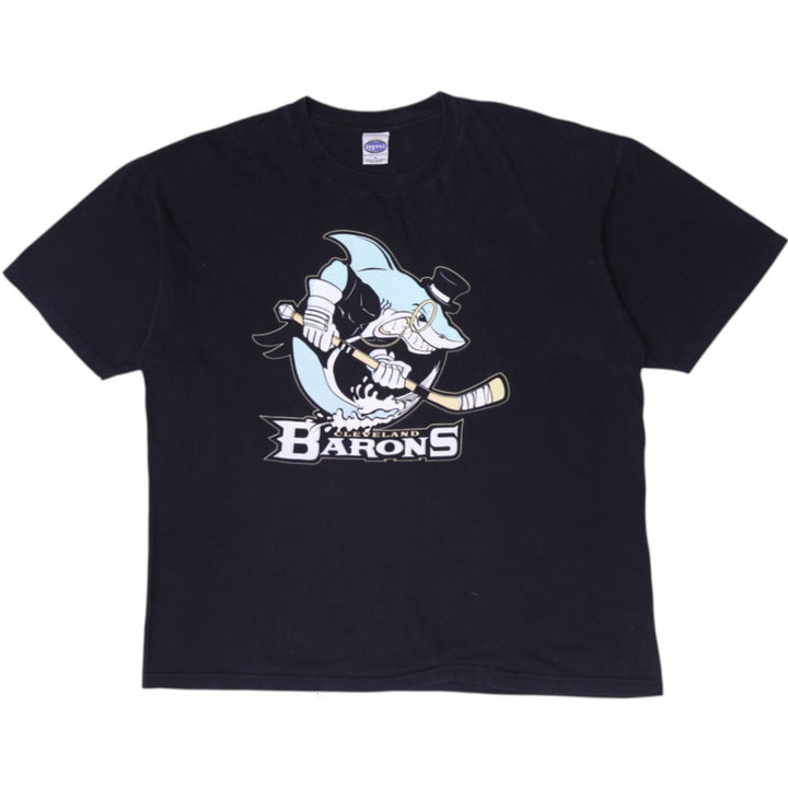 Vintage 2000s Cleveland Barons AHL Hockey T-Shirt Size XL