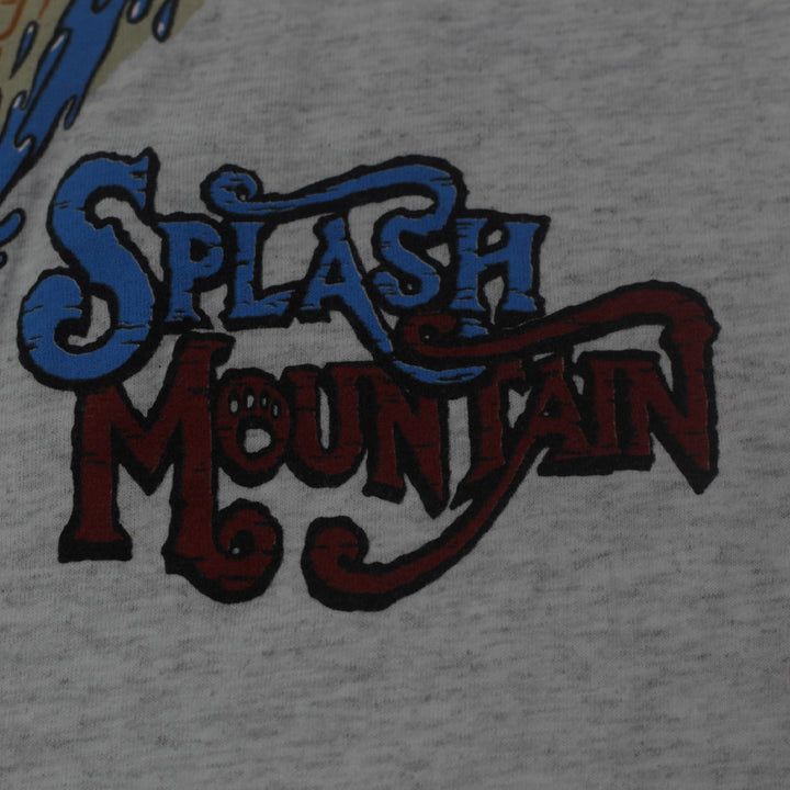 Vintage Disney Designs Splash Mountain T-Shirt Made In USA Size L / XL , Gray - Fashion Rerun Vintage Migration_T-Shirt