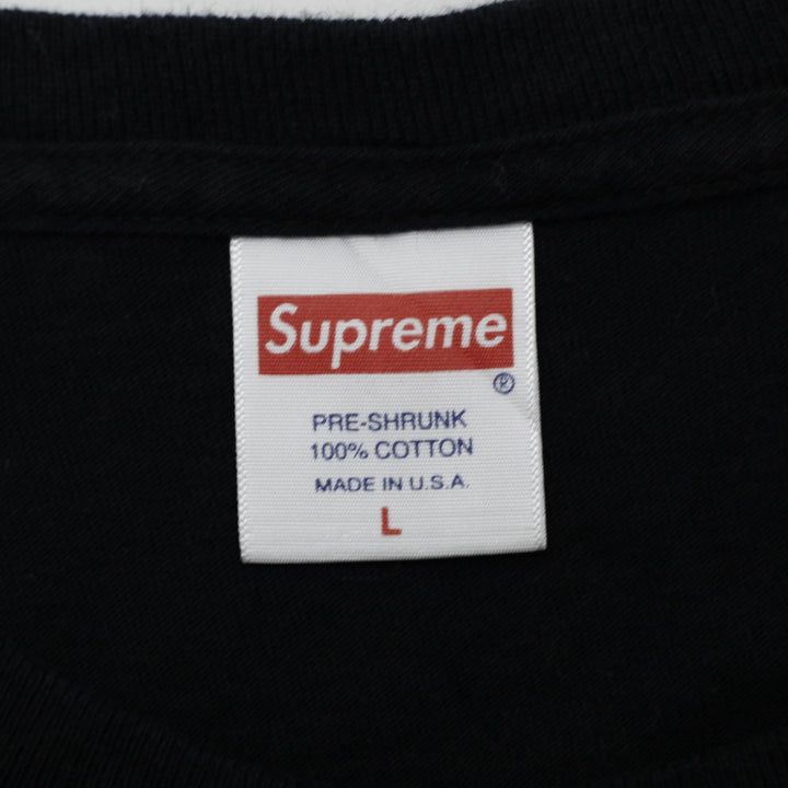 Mens Supreme Automatic Balck T-Shirt Ss17  Size Large