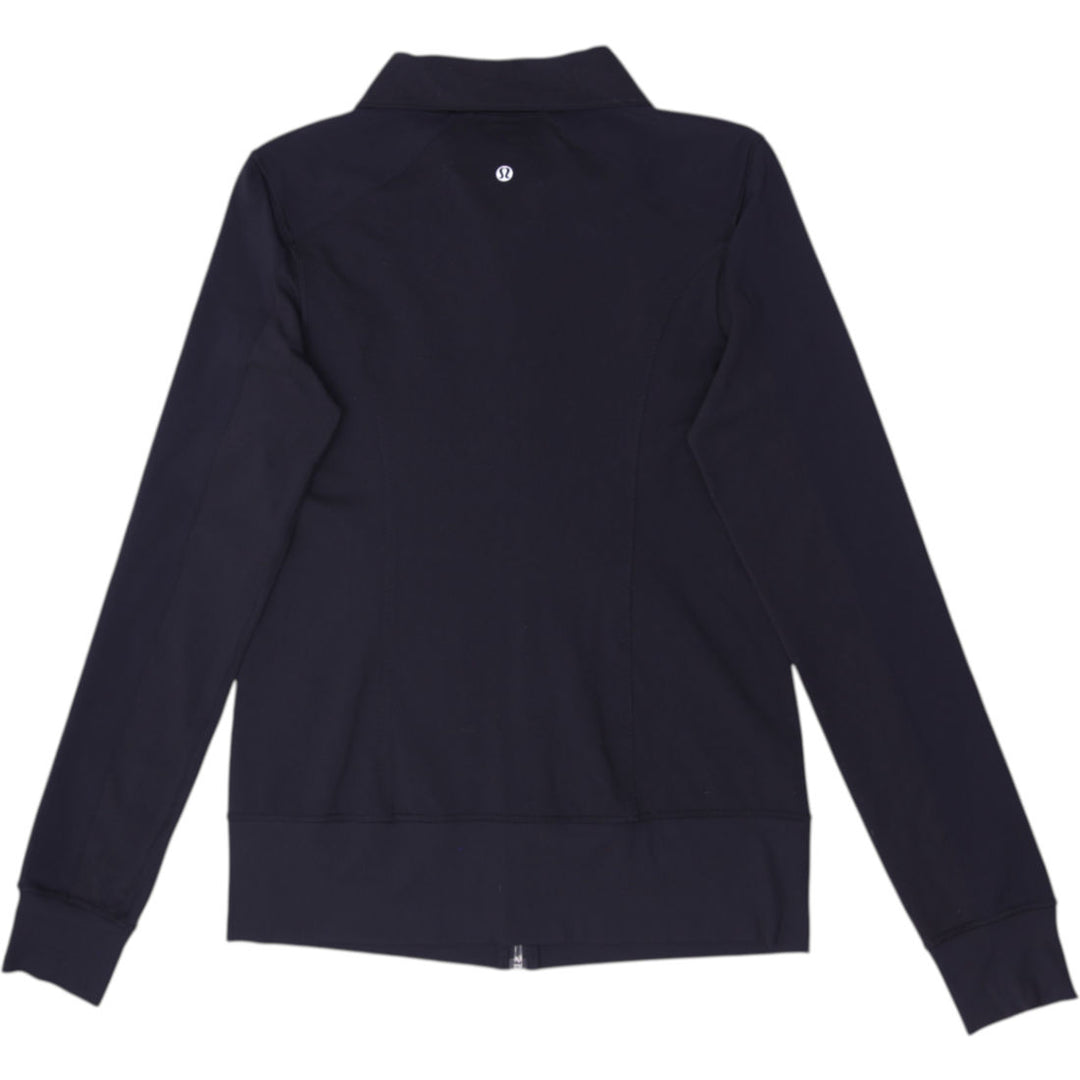 Ladies Lululemon In Stride Jacket Full Zip Luon Track Jacket Size 10