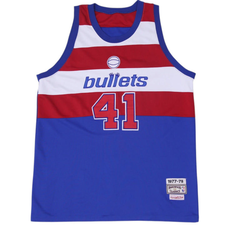 Vintage NBA Hardwood Classics Washington Bullets Jersey Wes Unseld Size XXL | Migration_Jerseys | Fashion Rerun