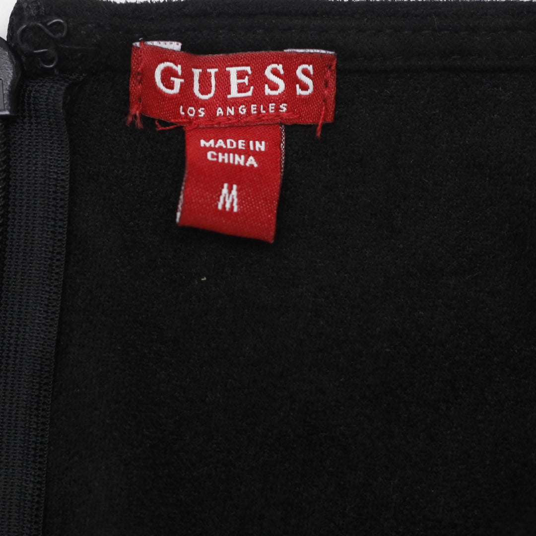 Y2K Ladies Guess Black Strappy Padded Top