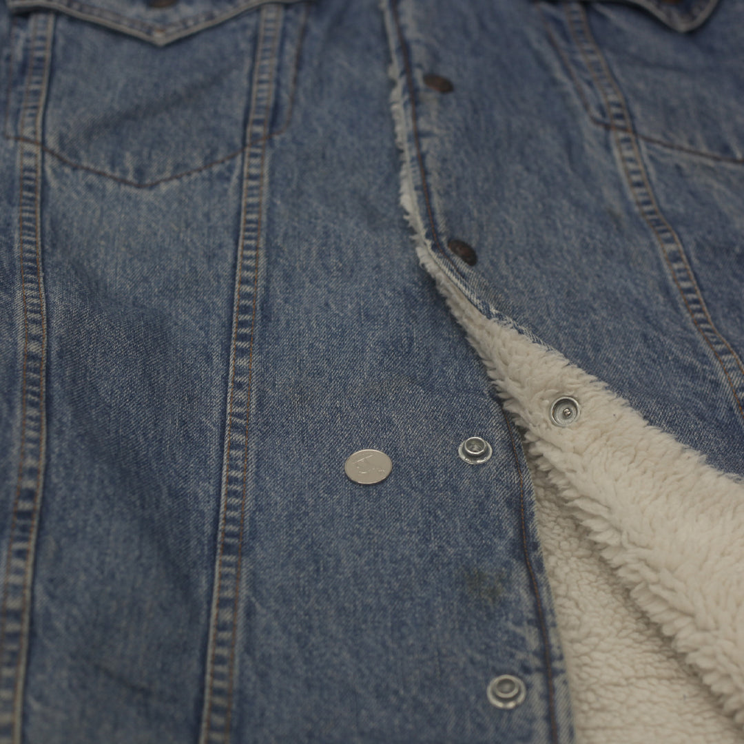 Vintage Levi's #75542-0412 Sherpa-Lined Denim Trucker Jacket XL - Fashion Rerun Vintage Migration_Jacket