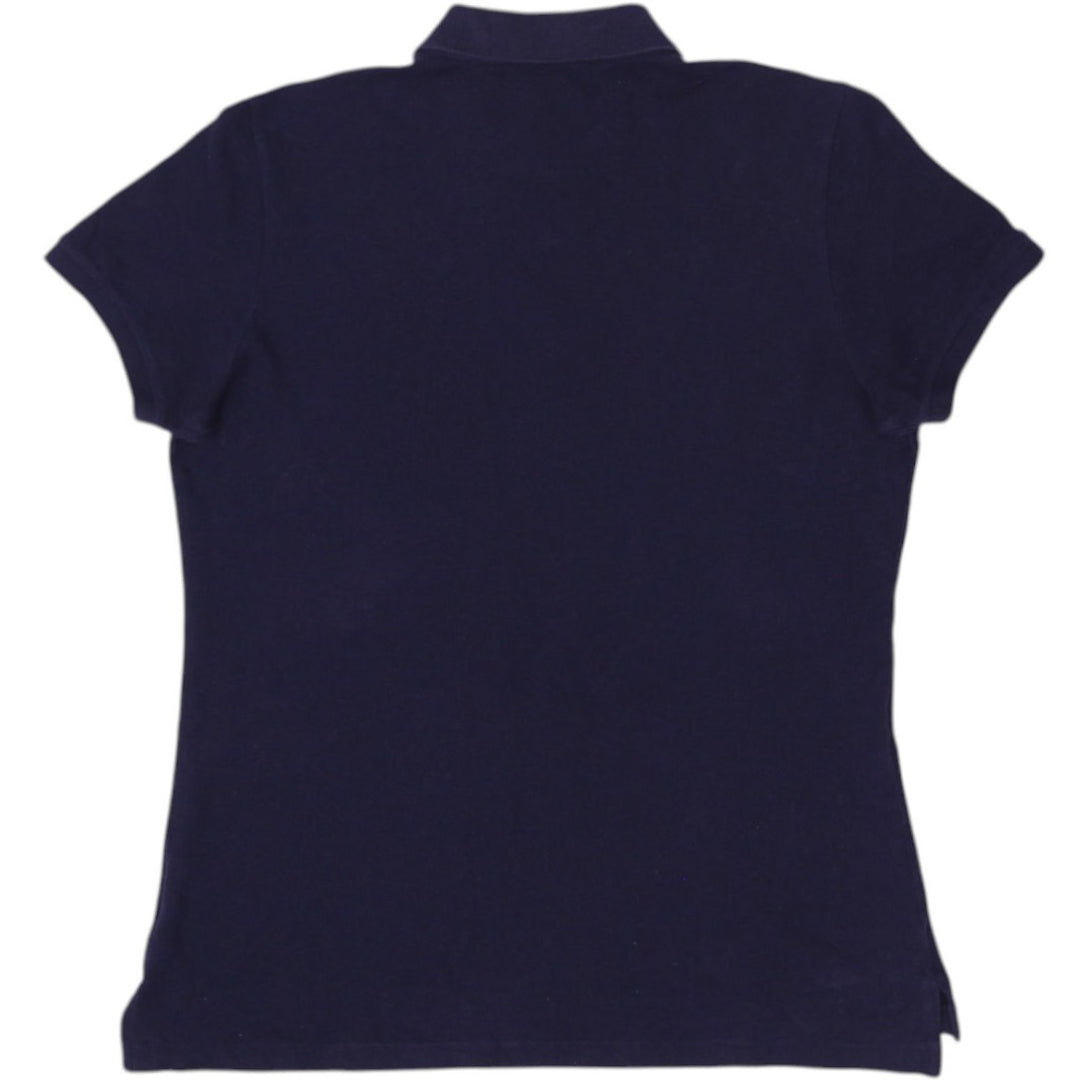 Ladies Ralph Lauren The Skinny Polo Cotton Shirt Size L | Migration_T-Shirts - Side View | Fashion Rerun