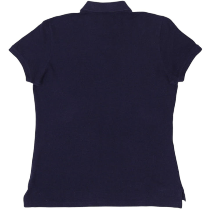 Ladies Ralph Lauren The Skinny Polo Cotton Shirt Size L | Migration_T-Shirts - Side View | Fashion Rerun