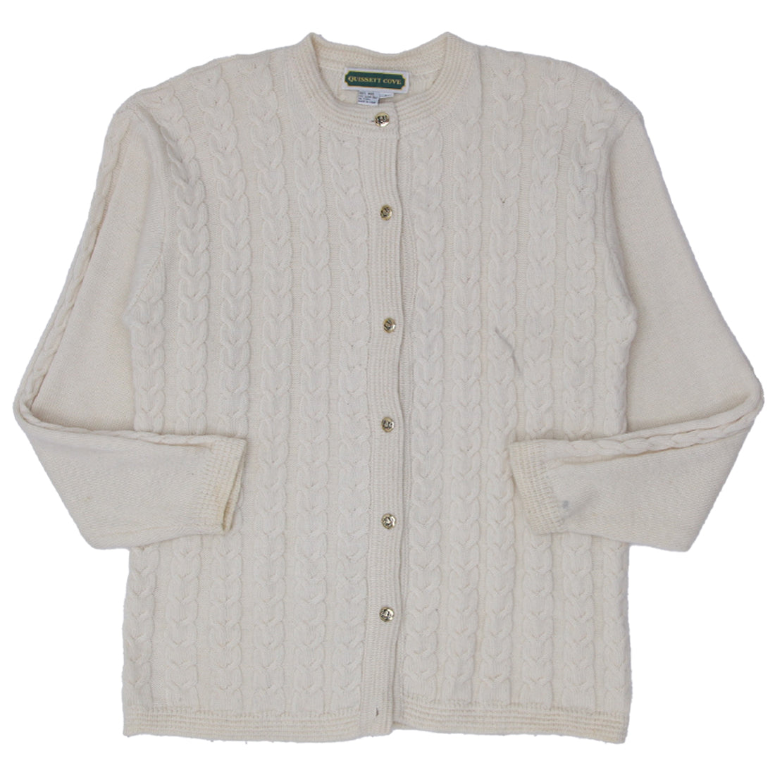 APRIORI Cashmere PULLOVER S Shop Vintage Apriori Wool Cable Knit