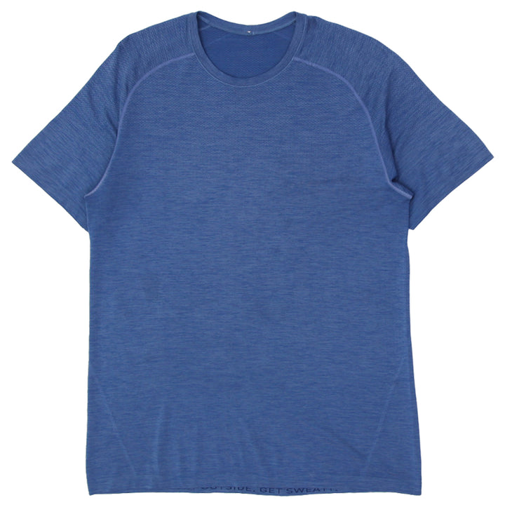 Mens Lululemon Crewneck Stretch Sports T-Shirt