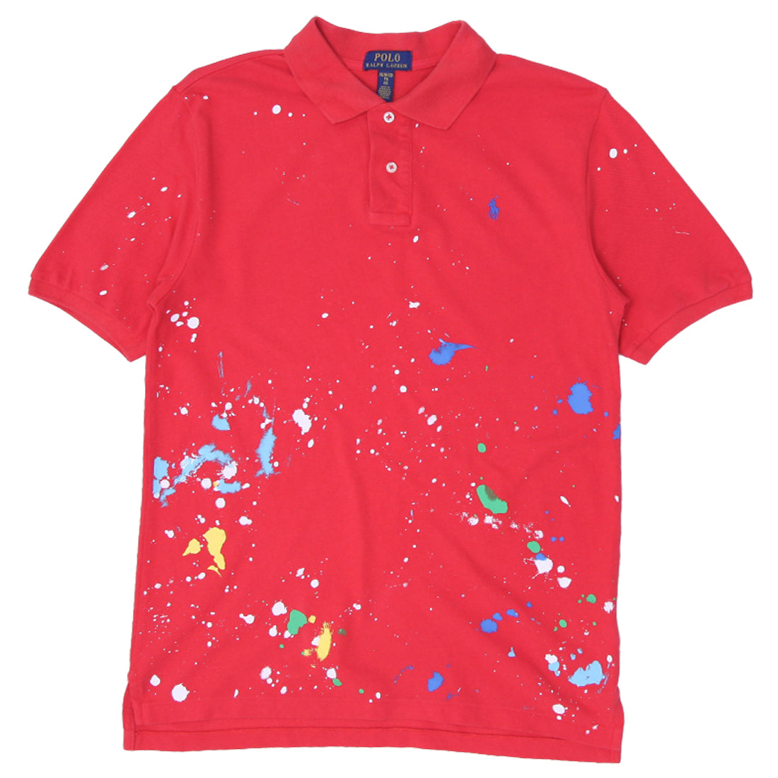 Shop Youth Boys Polo Ralph Lauren Paint Splatter Polo T-Shirt