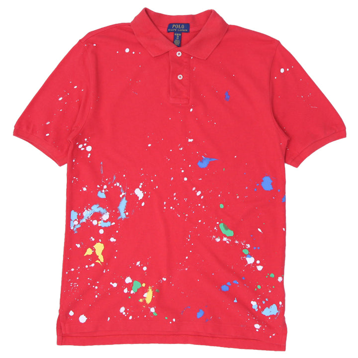 Youth Boys Polo Ralph Lauren Paint Splatter Polo T-Shirt