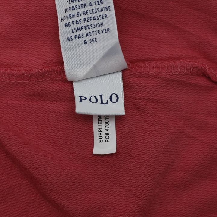 Mens Polo Ralph V Neck Short Sleeve T-Shirt Size L
