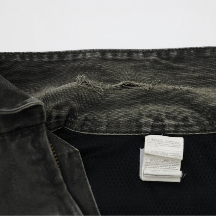 Vintage Carhartt Santa Fe J102 MOS Zip Up Slightly Distressed Jacket Size L | Migration_Jackets - Detail View | Fashion Rerun