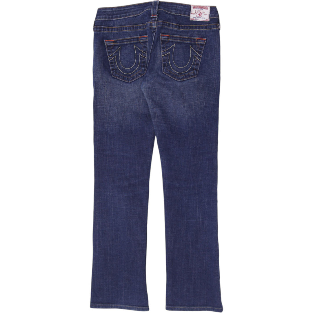 Y2K Ladies True Religion Low Rise Bootcut Jeans Size 29