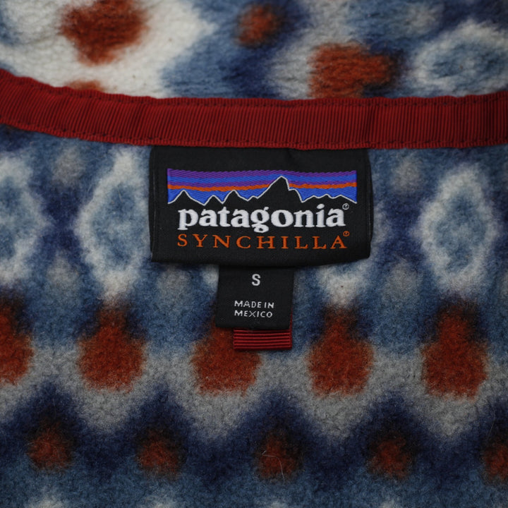 Mens Patagonia Synchilla Snap-T Pullover Fleece Pullover Jacket Size S
