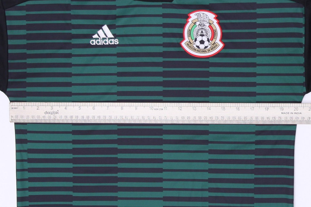 Mens Adidas Mexico 2018 World Cup Pre-Match Training Football Jersey Size XL