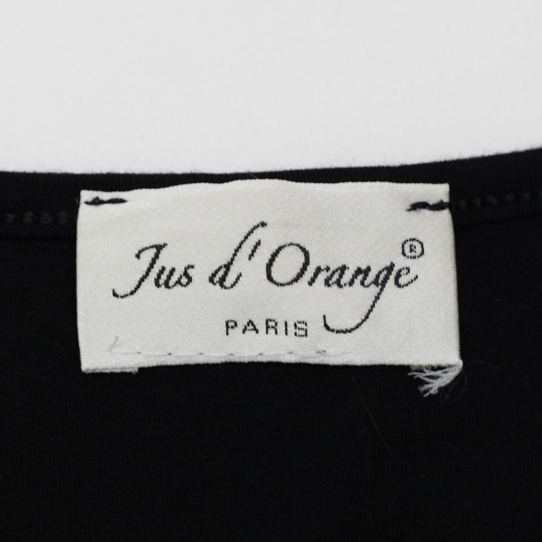 Y2K Ladies Jus d'Orange Lace Cami Top French Designer Goth