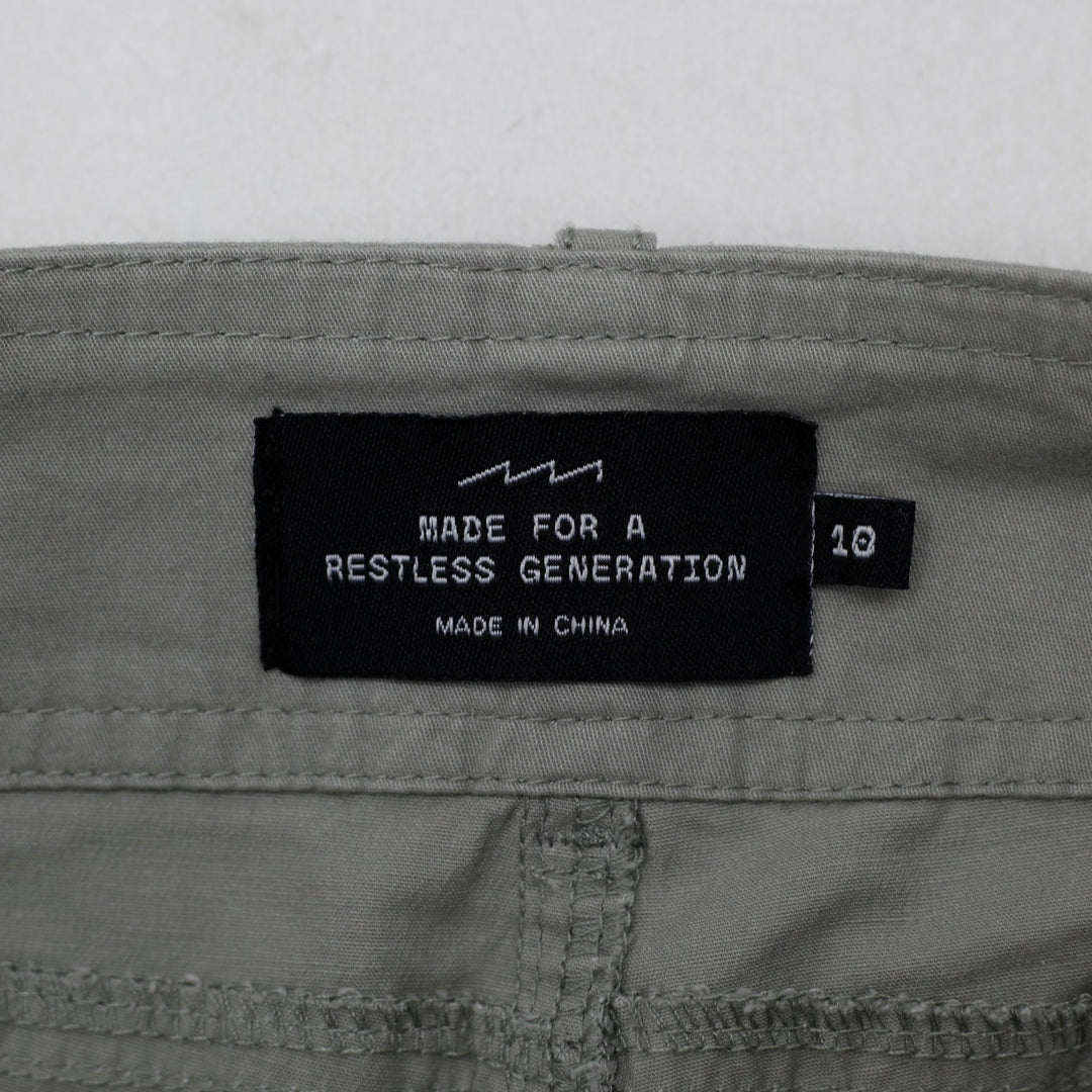Ladies Cotton Blend Relaxed Fit Cargo Utility Pants Size 10 | Migration_Pants - Back View | Fashion Rerun