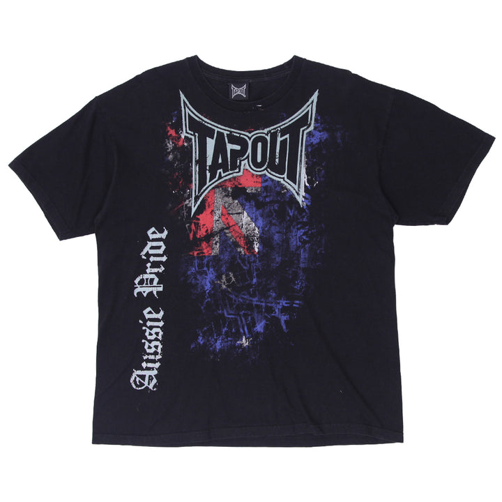 Mens Y2K Tapout Aussie Pride T-Shirt - Fashion Rerun Vintage Migration_T-Shirt