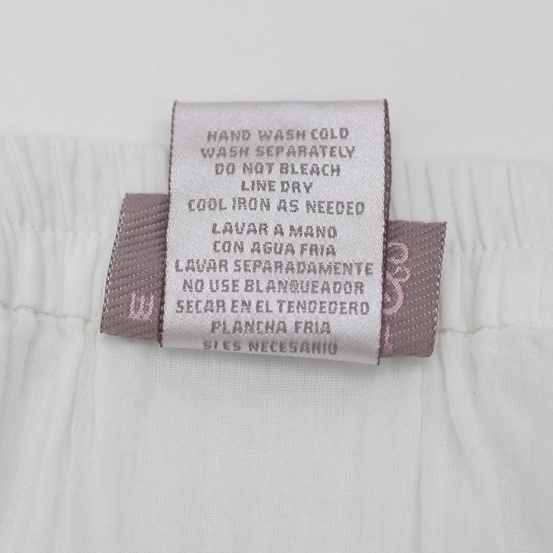 Y2K Ladies Metrowear White Maxi Skirt Size L