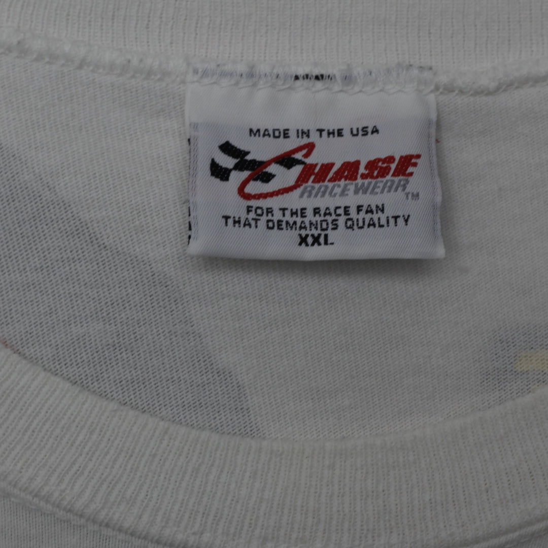 Vintage 1996 NASCAR Dale Earnhardt "Times May Change" All Over Print (AOP) White T-Shirt | Migration_T-Shirts | Fashion Rerun