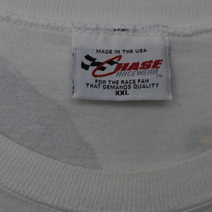 Vintage 1996 NASCAR Dale Earnhardt "Times May Change" All Over Print (AOP) White T-Shirt | Migration_T-Shirts | Fashion Rerun