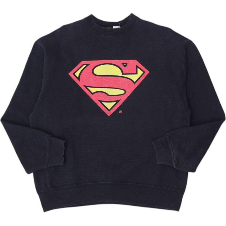 Vintage 90s DC COMICS Superman Big S Graphic Crewneck Sweatshirt Size XXL | Migration_Sweatshirts | Fashion Rerun