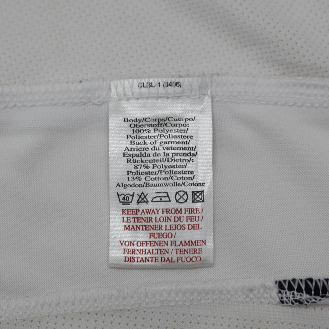 Ladies England Umbro 2007 2009 Home Football Shirt Beckham 7 XL US 14 EUR 42