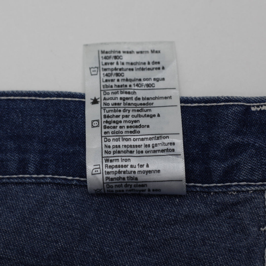 Mens Carhartt B13-DST Loose Fit Original Denim Carpenter Jeans Size 30x30